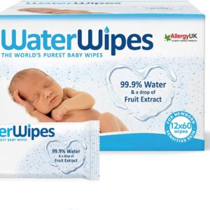 WaterWipes Lingettes Pour Bébés - 12x60 (720 Pièces)