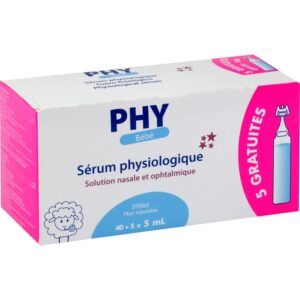 Physiodose Sérum physiologique stérile (Nouveau Emballage)