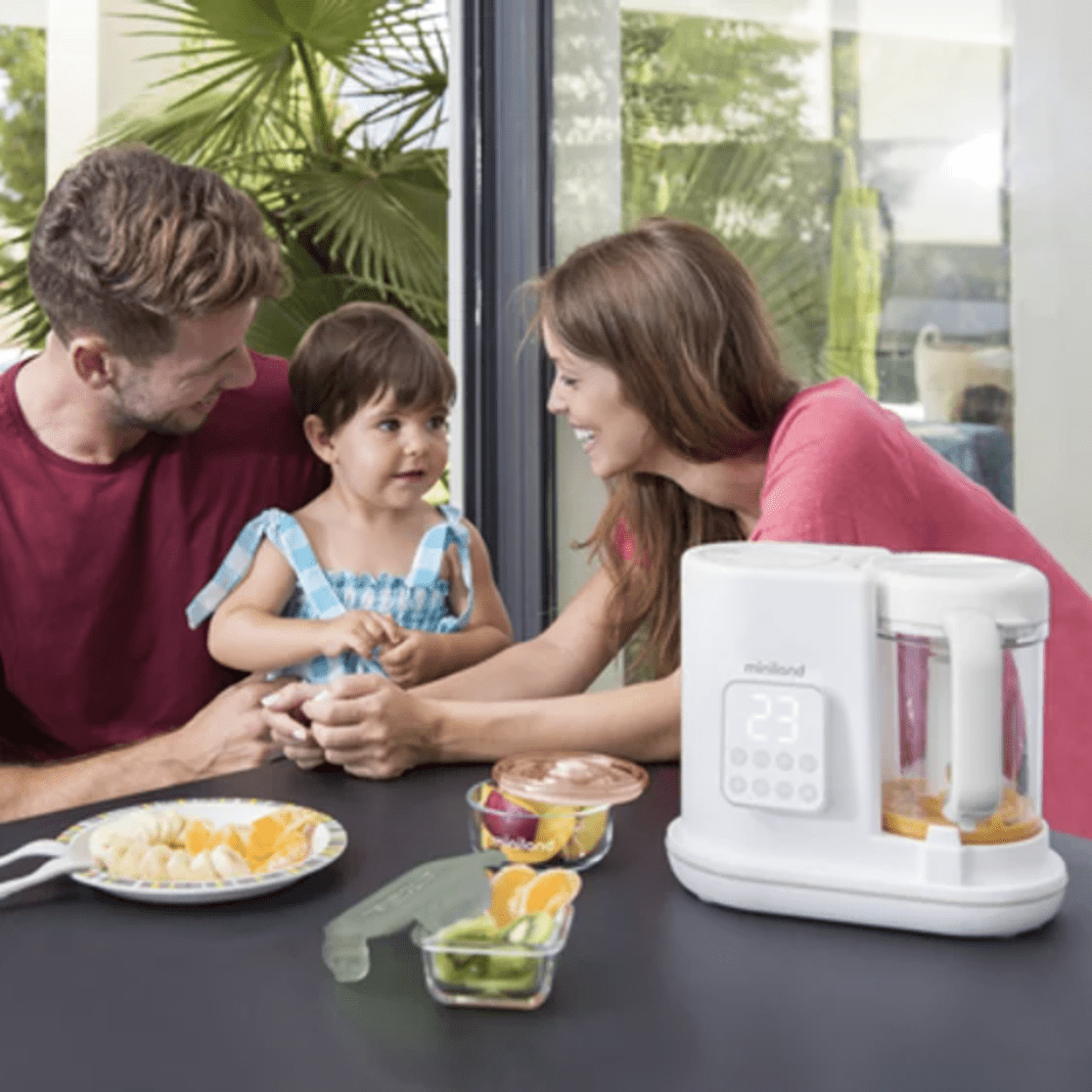 Diversification alimentaire pour bébé : robots, cuiseur et accessoires